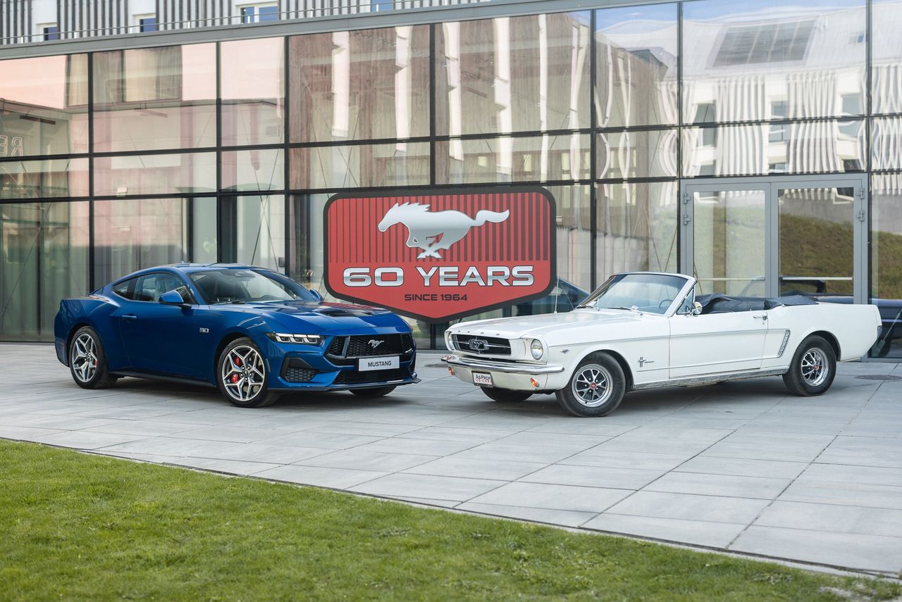 Ford Mustang siódmej i pierwszej generacji