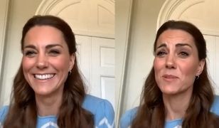 Księżna Kate rozmawia z położnymi i matką noworodka