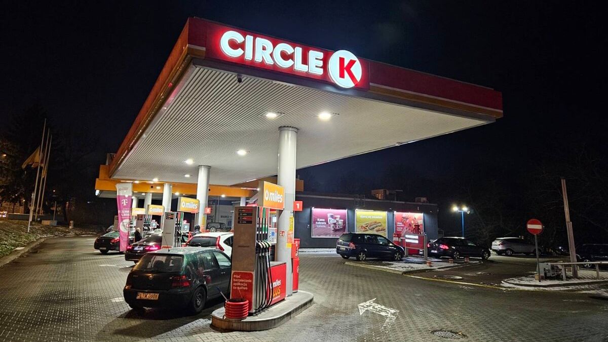 Stacja paliw Circle K przy al. Kraśnickiej