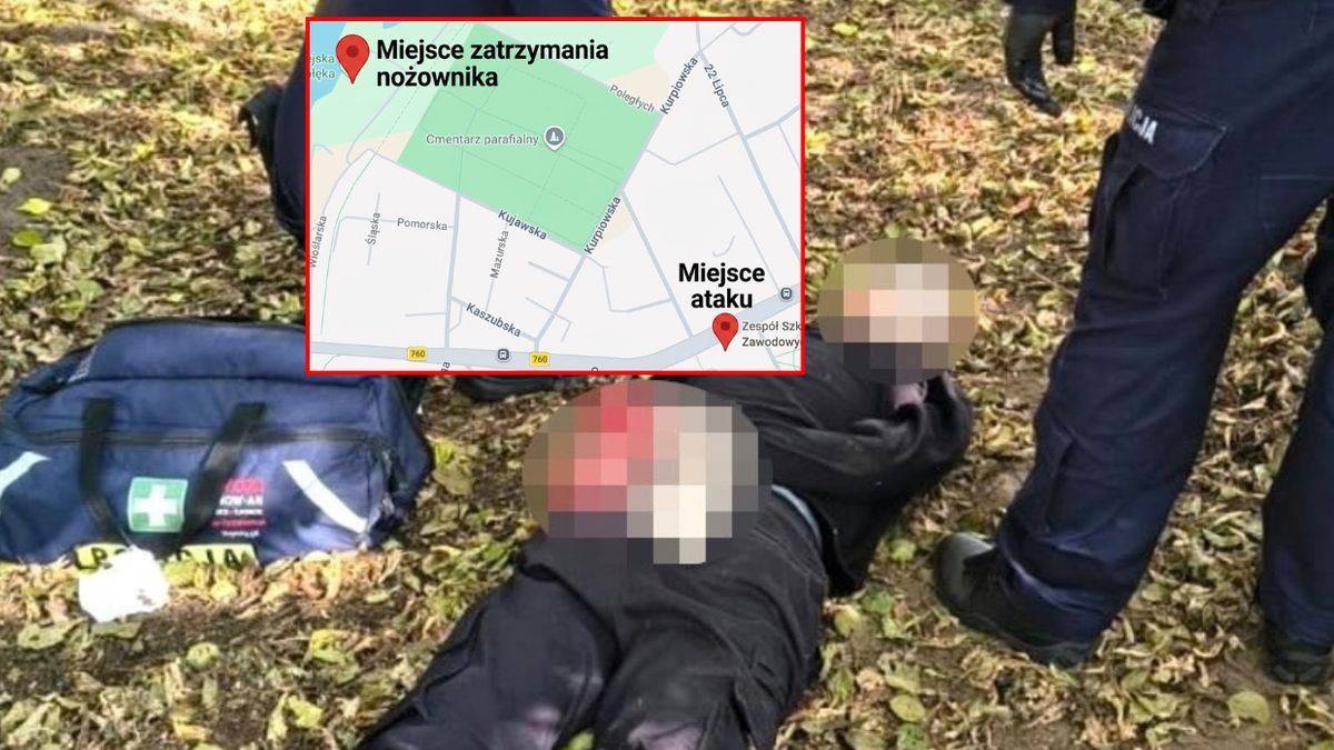 Dramatyczne relacje swiadków