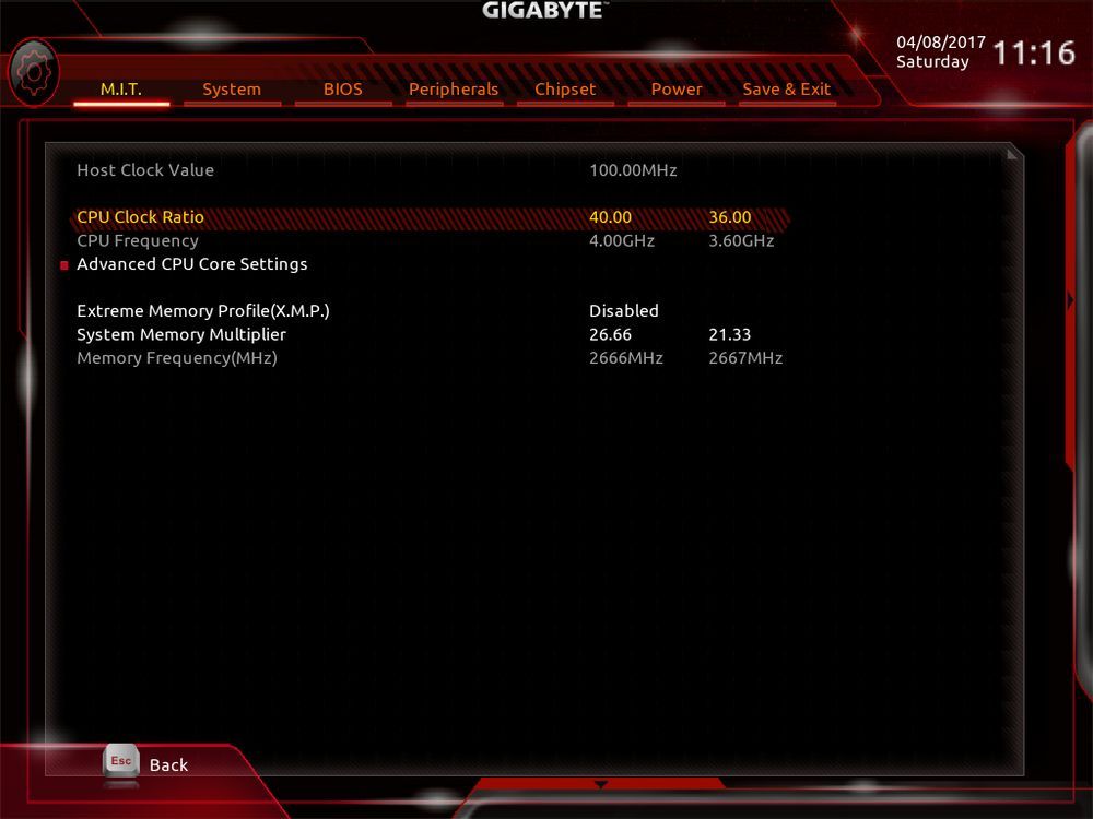 Gigabyte GA-AB350-Gaming 3 - UEFI
