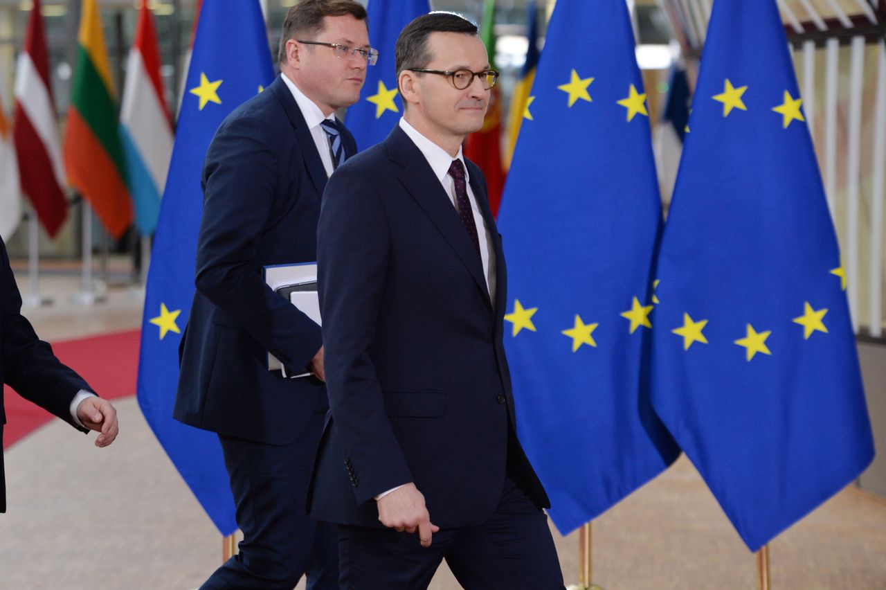 Weto budżetu UE. "Premier Mateusz Morawiecki opowie się za propozycją kompromisu w sprawie budżetu UE, jeżeli to porozumienie będzie dobre dla Polski"