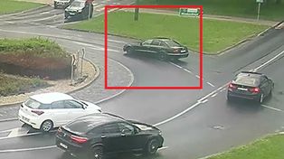 Kołobrzeg: Kierowca mercedesa driftował na rondzie. Został ukarany