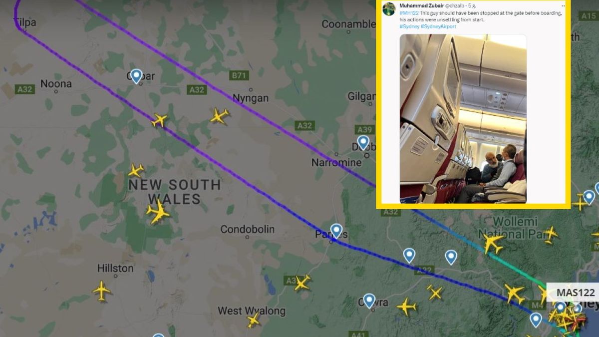 Samolot musiał zawrócić przez uciążliwego pasażera 