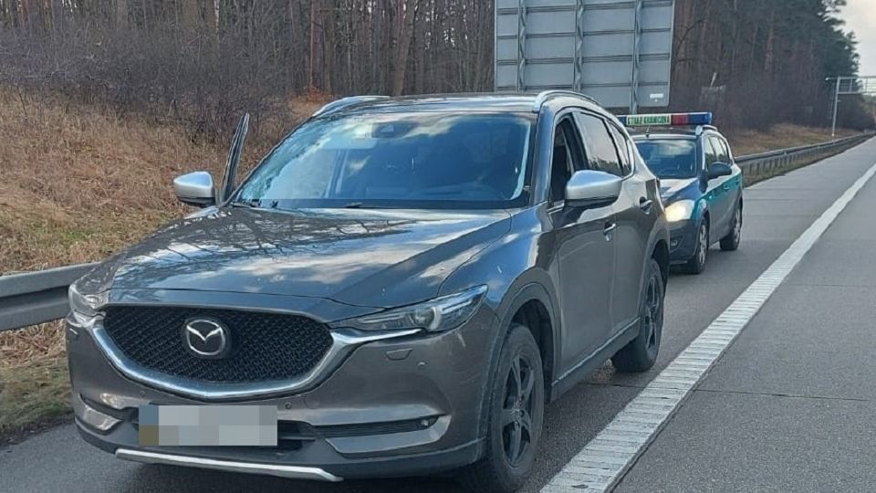 Kierowca mazdy usłyszał zarzuty