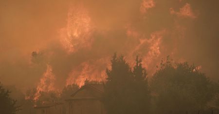 Potężne pożary w Grecji. "Nie widziałem jeszcze nic takiego w moim zawodowym życiu"