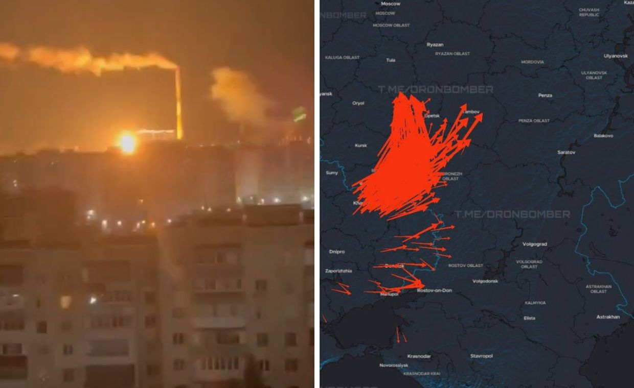 wiadomości,aktualności,WP Wiadomości Zmasowany atak dronów na Rosję. Kilka lotnisk czasowo zamkniętych