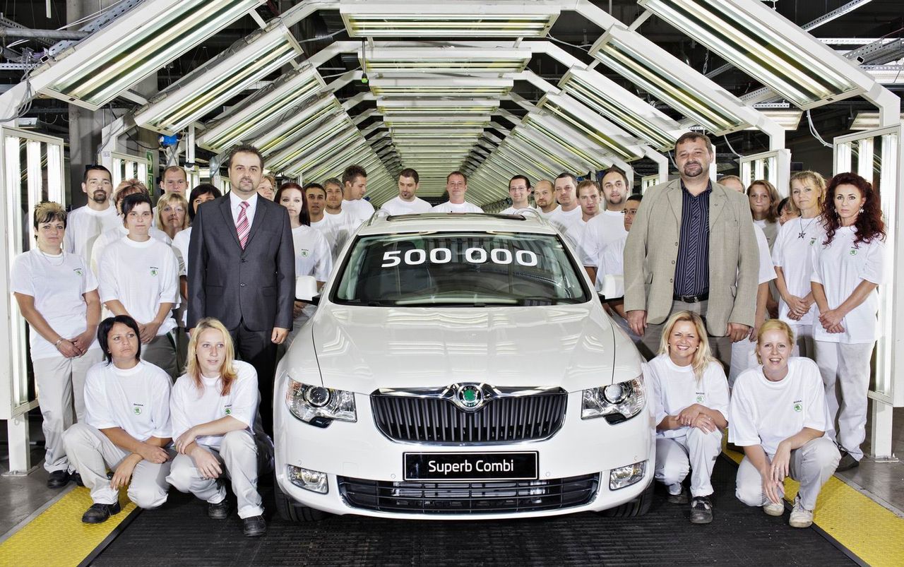 Jubileuszowa Skoda Superb