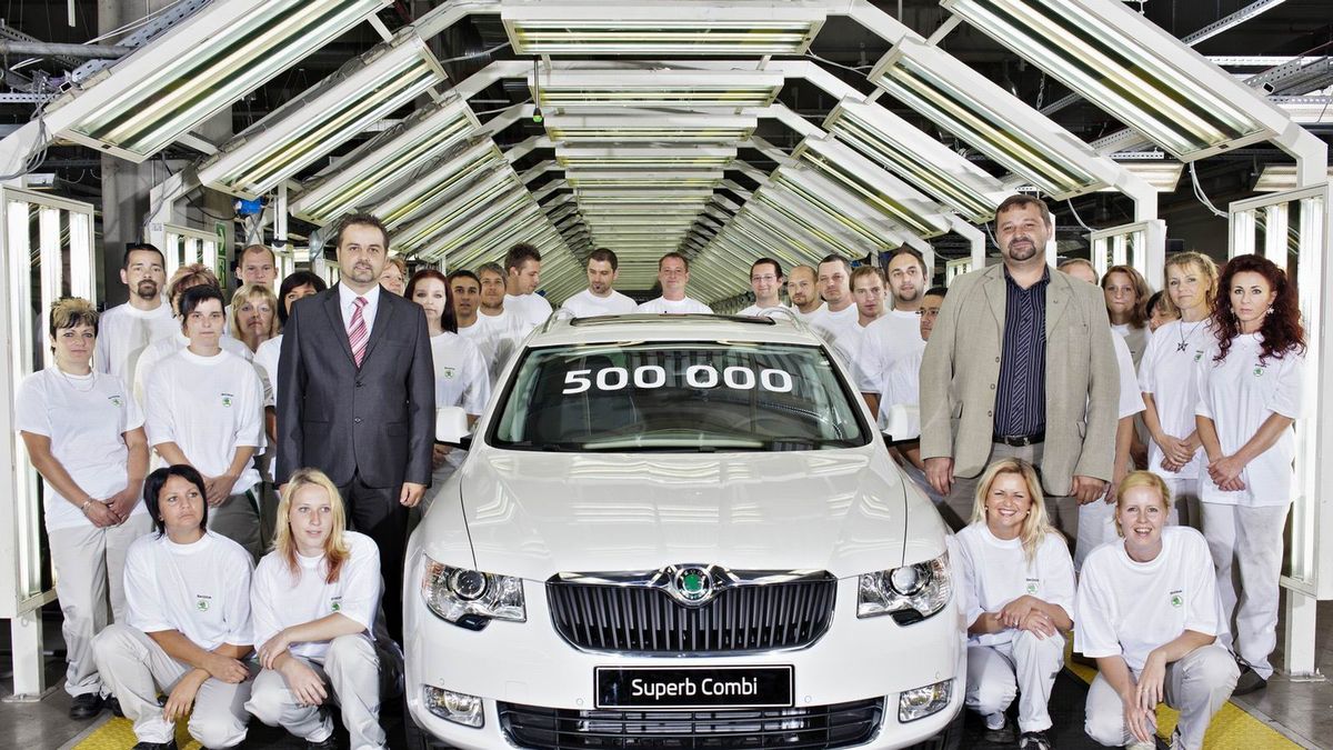 Jubileuszowa Skoda Superb