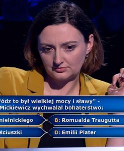 "Milionerzy": Zawodniczka straciła sporą sumę. Zwiódł ją cytat z Mickiewicza