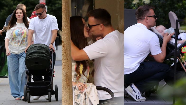 Marcin Hakiel i Dominika Serowska maszerują po mieście z Romeo