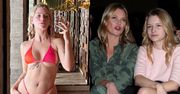 Młodsza siostra Kate Moss nie ma już problemów z wagą. Zapozowała w skąpym bikini ledwo zakrywającym jej biust...