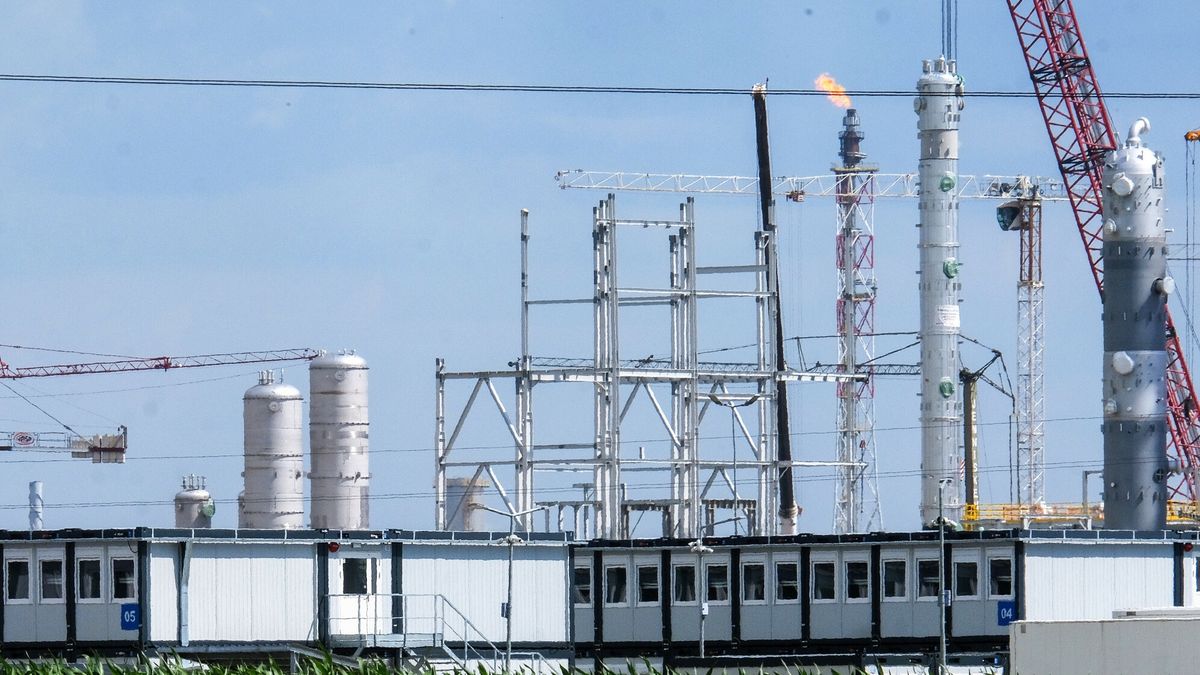 Budowa kompleksu Olefiny 3, czerwiec 2023 rok