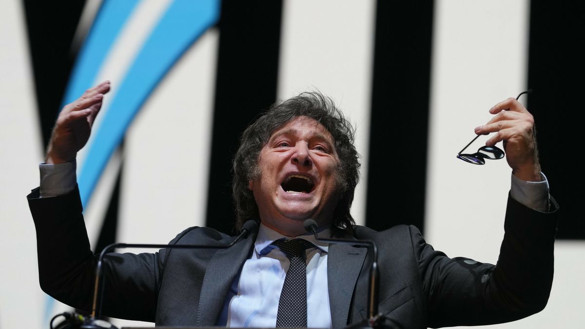 Javier Milei walczy o fotel prezydencki