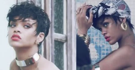 Rihanna bez stanika i w samych majtkach!
