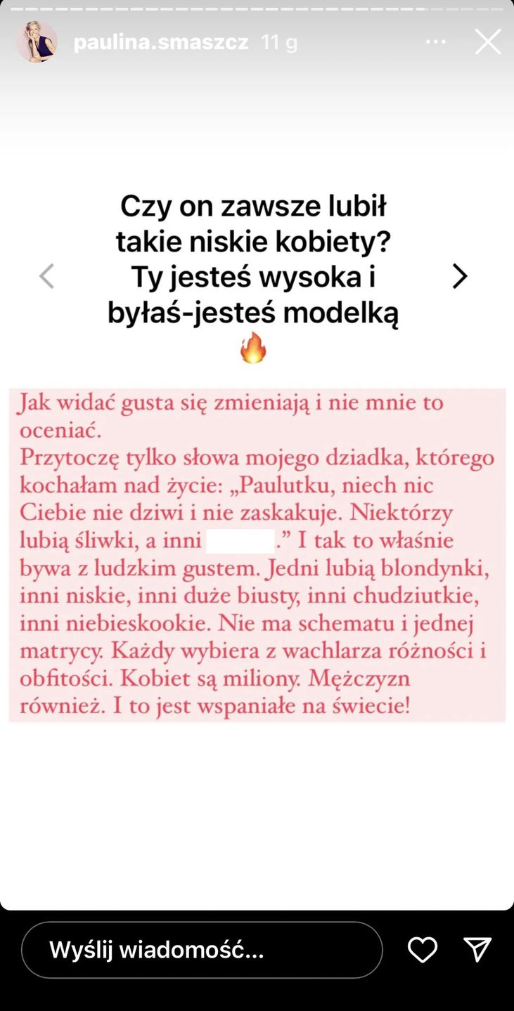 Wpis Pauliny Smaszcz