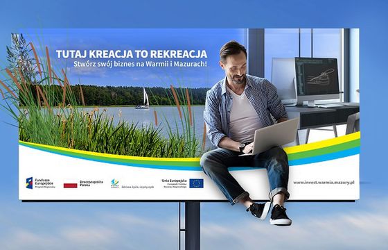 Warmia i Mazury promują potencjał regionu na billboardach 3D