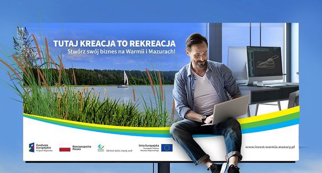 Warmia i Mazury promują potencjał regionu na billboardach 3D