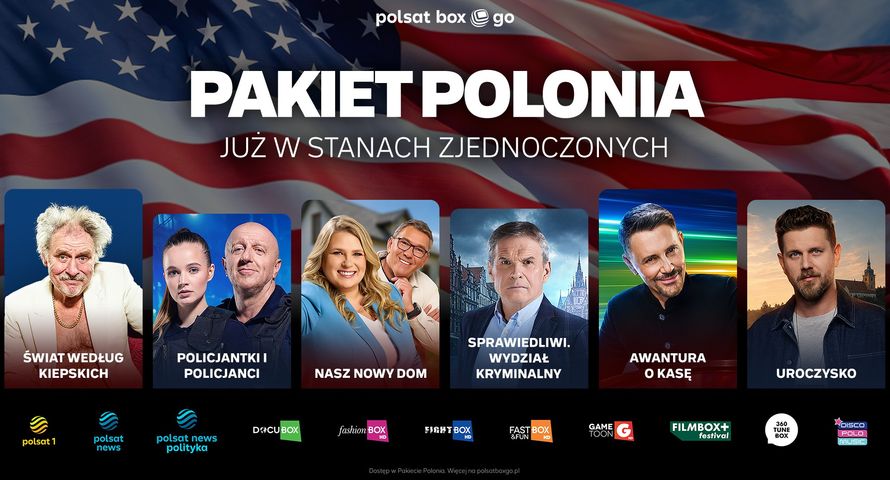 Platforma Polsatu debiutuje za oceanem. W pakiecie m.in. Polsat 1 i Polsat News