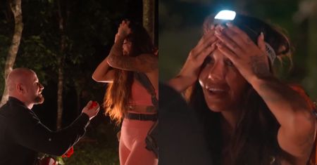Ewa Piekut z "Warsaw Shore" ZARĘCZYŁA SIĘ! Jej partner przyjechał do dżungli z kwiatami i pierścionkiem (FOTO)