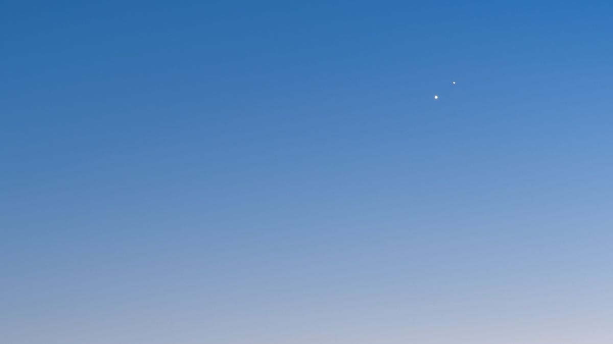 Koniunkcja Jowisza i Wenus 