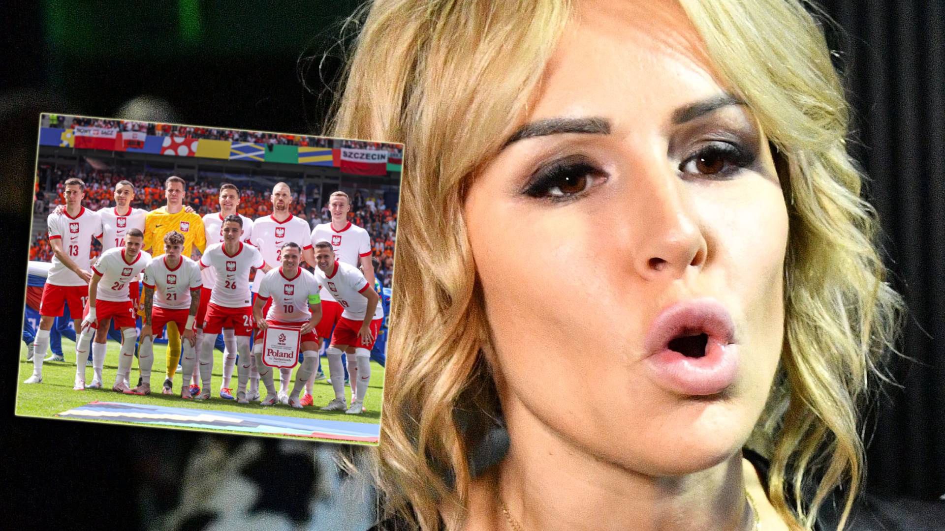 Blanka Lipińska nie kibicuje Polakom (fot. KAPiF, Instagram)