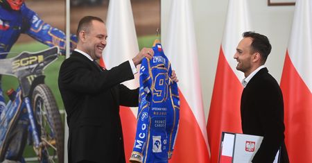 Bartosz Zmarzlik w Pałacu Prezydenckim. Sportowiec został doceniony