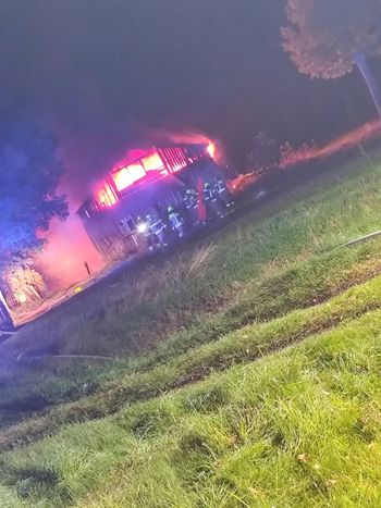 Pożar budynku mieszkalnego w Józefowie. Jedna osoba nie żyje!