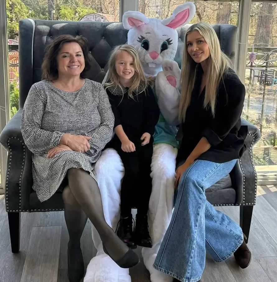 Joanna Krupa z mamą i z córką