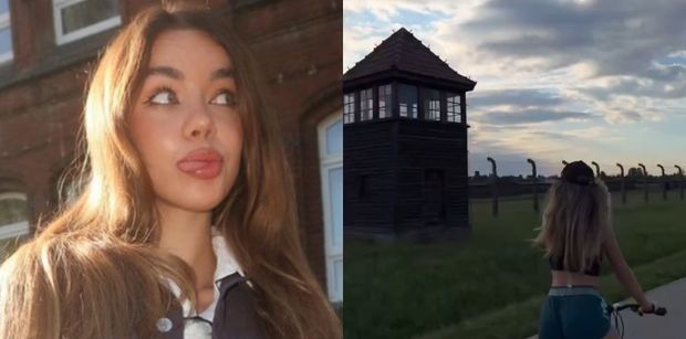 Influencerka wrzuciła nagranie z Auschwitz w tle i załączyła taneczną piosenkę. Internauci: "Dramatyczny brak wyczucia" (WIDEO)
