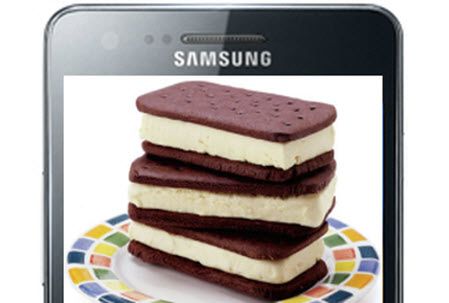 Galaxy S, Galaxy S II, Nexus S i Galaxy Tab 10.1 z Androidem Ice Cream Sandwich