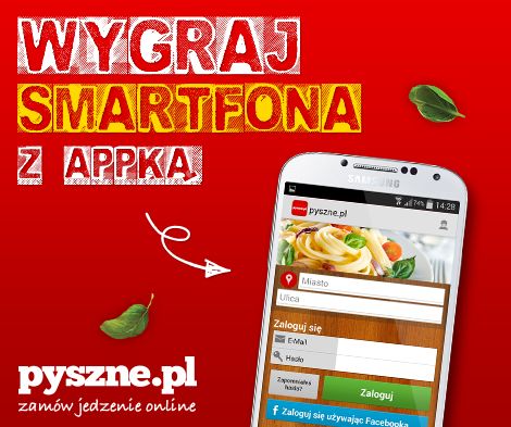 Wygraj Galaxy S4 z aplikacją pyszne.pl!