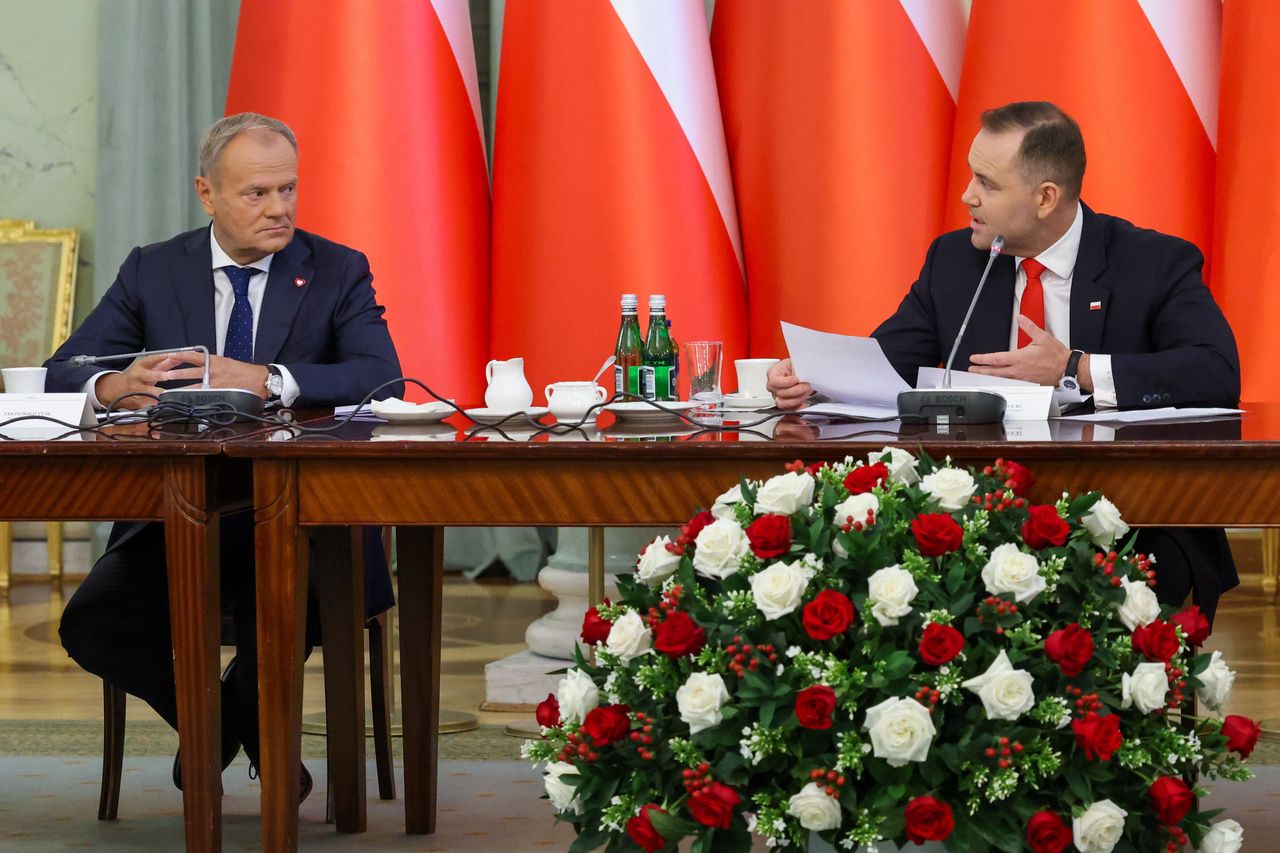 Przecieki ze spotkania Tuska z Nawrockim. "Kierownik był roztrzęsiony"