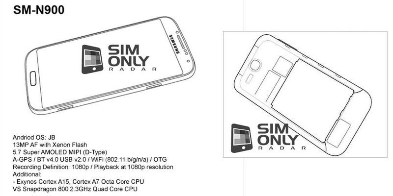Nowy Exynos 5 Octa już w przyszłym tygodniu, a Galaxy Note 3 wycieka na zdjęciach 6