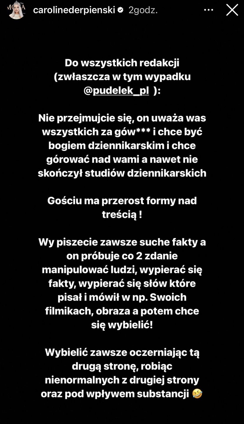 Derpienski odpowiada Stanowskiemu