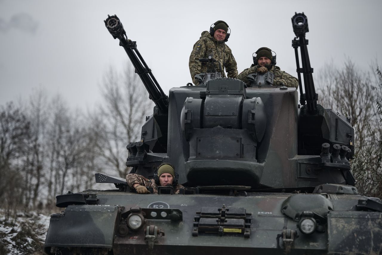 Gepard system somewhere in Ukraine.