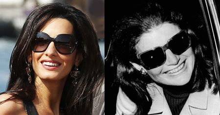 Żona Clooneya kopiuje Jackie Kennedy? (ZDJĘCIA)