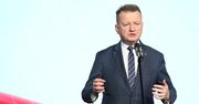 "Zamach stanu" i wyjątkowo krótkie zeznania. Błaszczak zaskoczył i mówił o sobie