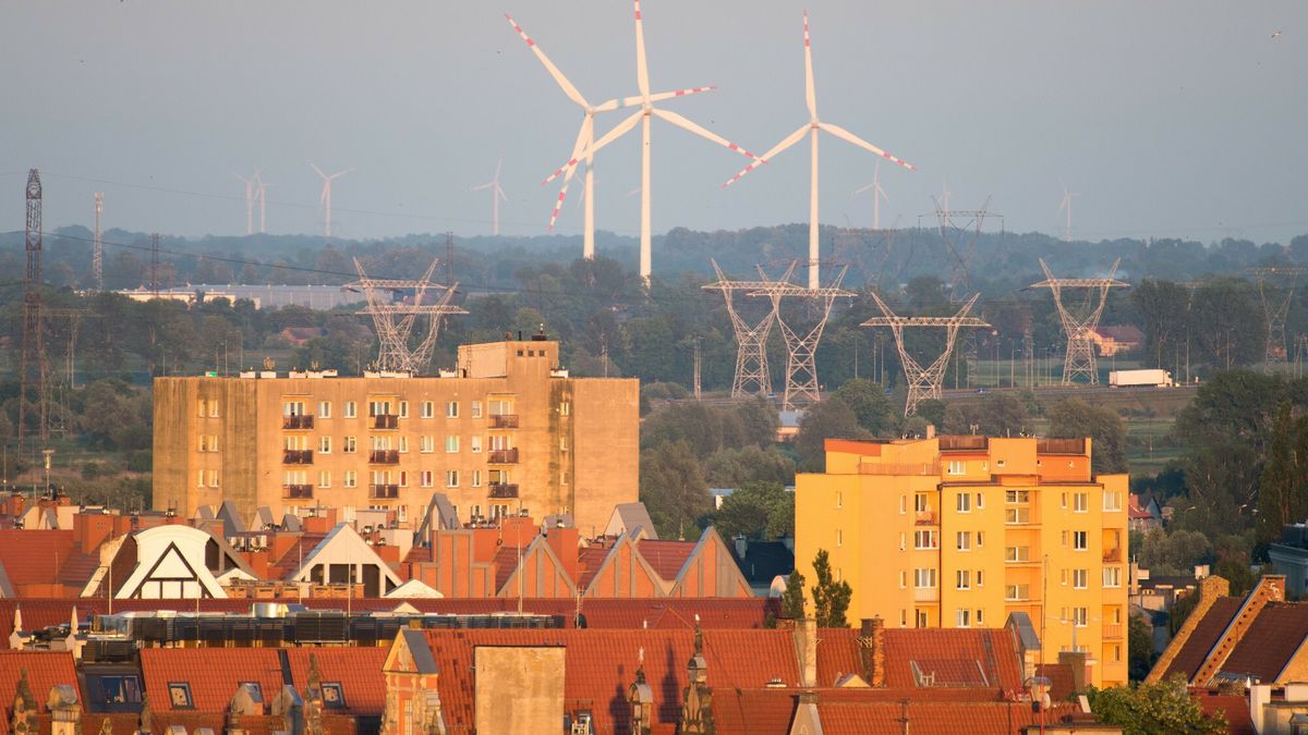 Polski Ład. Na zdjęciu osiedle Farma wiatrowa Żuławy w Gdańsku 