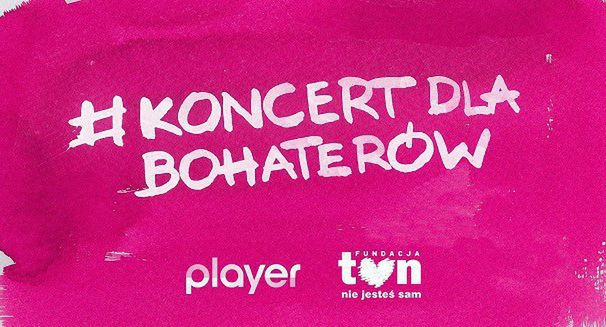 Charytatywny koncert w Player.pl z Fundacją TVN "Nie jesteś sam"