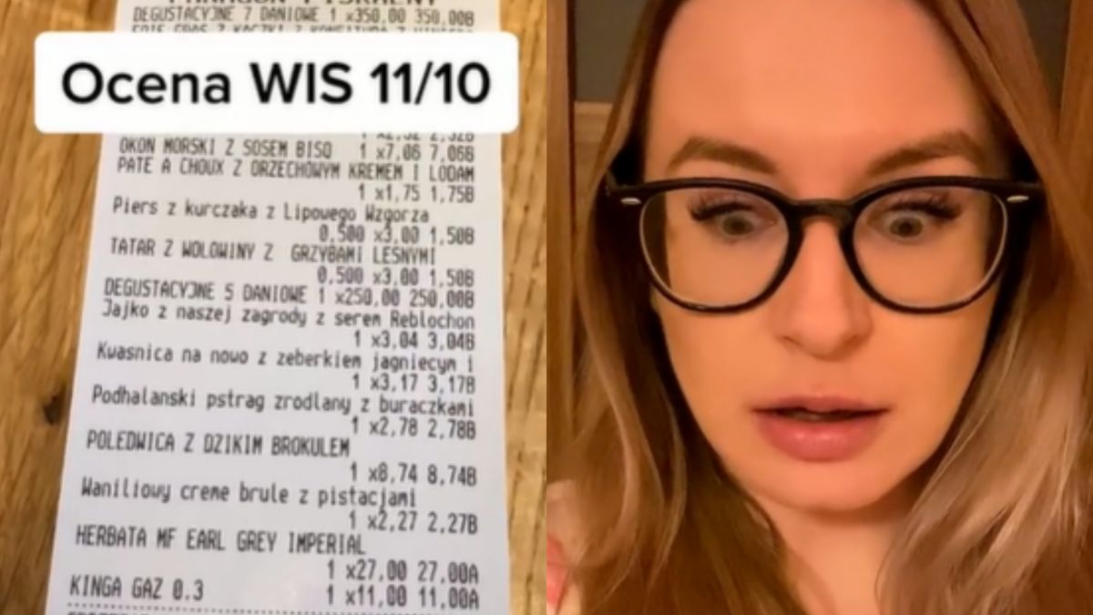 Tiktokerka testuje jedzenie w restauracji w Zakopanem. Ceny szokują... 