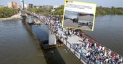 Kładka Trzaskowskiego. Tak wygląda po tygodniu od otwarcia