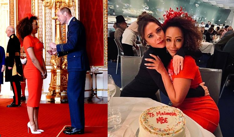 Mel B dziękuje Victorii Beckham za zaprojektowanie sukienki