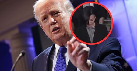 Orędzie Trumpa. Przejmujące nagranie. Nagle zalała się łzami