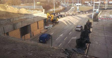 Remont wiaduktu na ul. Diamentowej. Zmiana organizacji ruchu