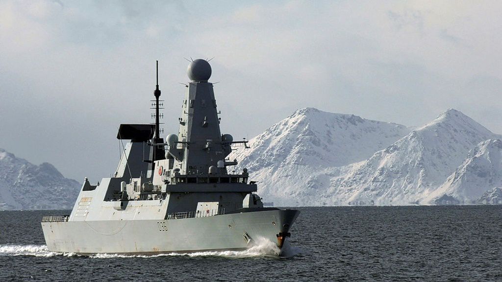 Niszczyciel HMS Defender, fot. Crown copyright 2023