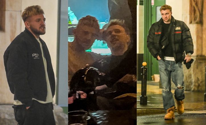 Tymoteusz Puchacz i Kamil Jóźwiak imprezuję do białego rana