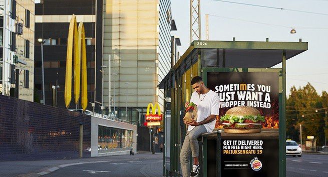Burger King w Finlandii zrobił sieci McDonald's "kreatywnego psikusa"