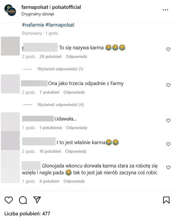 Fani "Farmy" raczej nie dają wiary "Rudej"