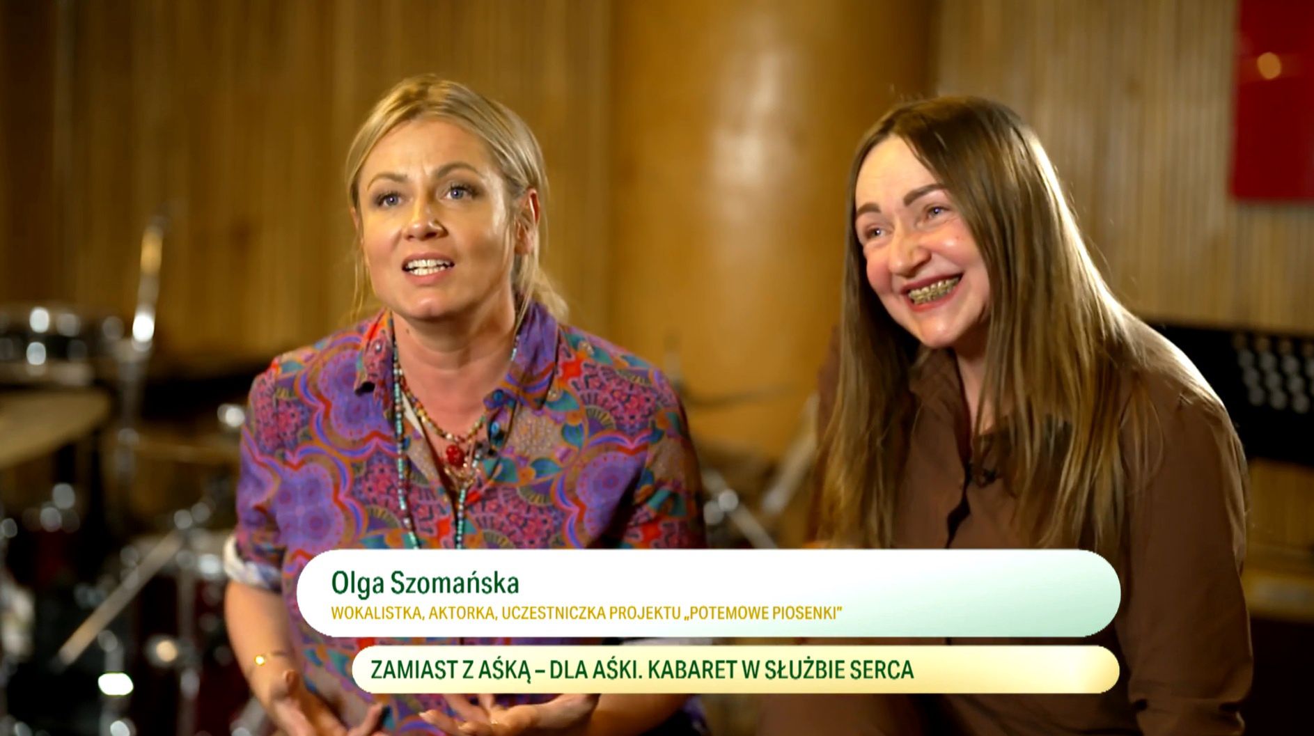 Olga Szomańska i Agnieszka Litwin
